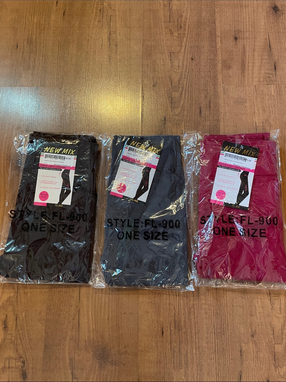 New Mix Women’s Legging Set (burgundy, grey and brown) NWT